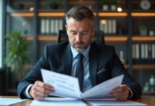 Date de fin du dispositif Censi-Bouvard : conditions et informations Homme d'affaires en costume examinant des documents financiers