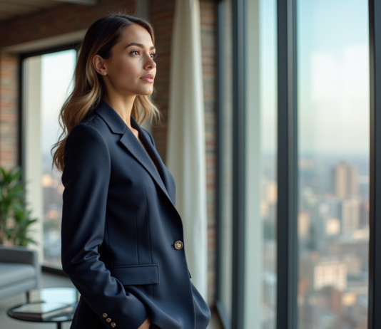 Acheter un studio en 2025 : conseils et meilleures adresses pour investir Jeune femme professionnelle dans un appartement moderne